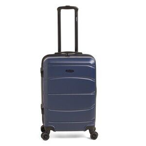 DUKAP Blue 24in Sense Hardside Upright Spinner With Gel Handles